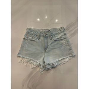 Lovers + Friends “Jack” High-Rise Denim Shorts